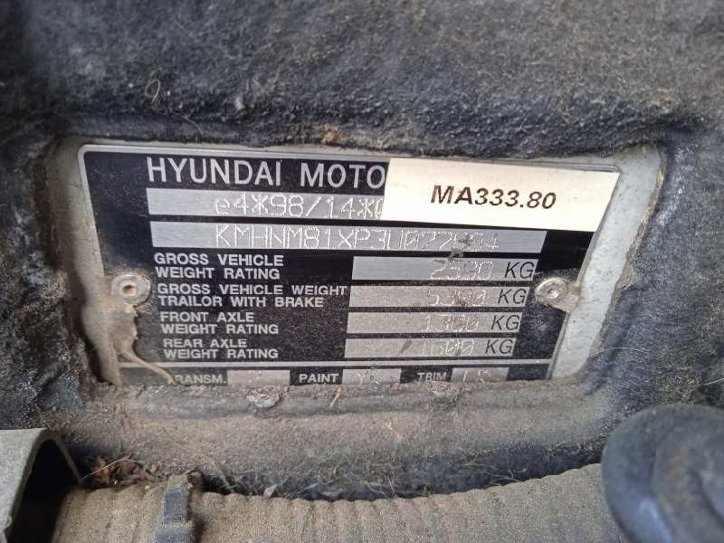 hyundai terracan (hp) del año 2002