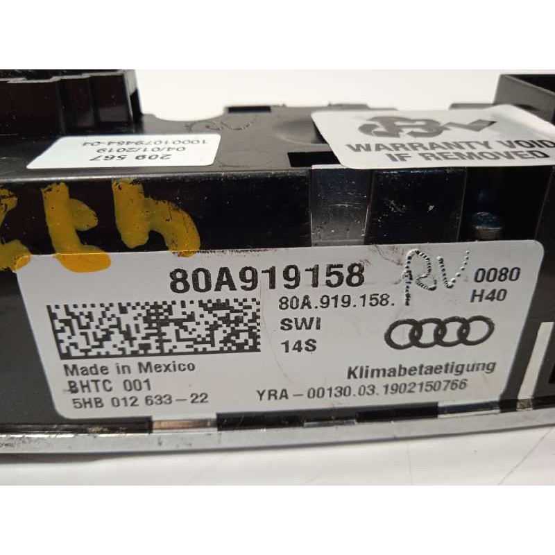 Recambio de mando multifuncion para audi q5 (fyb) 40 tdi quattro básico referencia OEM IAM 80A919158  