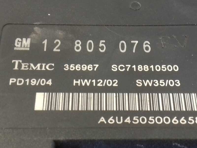 Recambio de caja reles / fusibles para saab 9-3 berlina 2.2 tid anniversary referencia OEM IAM 12805076  