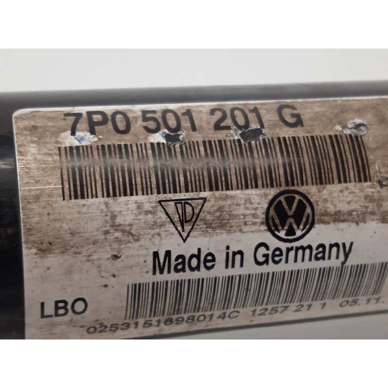 Recambio de transmision trasera derecha para porsche cayenne (typ 92aa) referencia OEM IAM 7P0501201G  