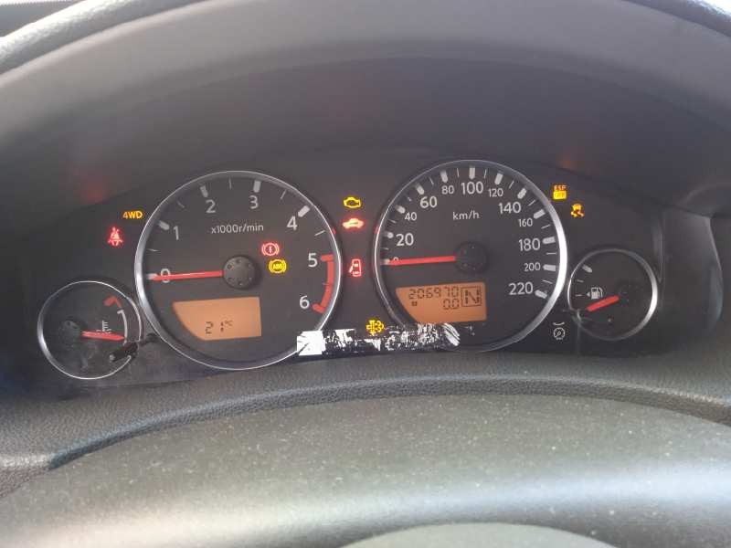 nissan pathfinder (r51) del año 2009