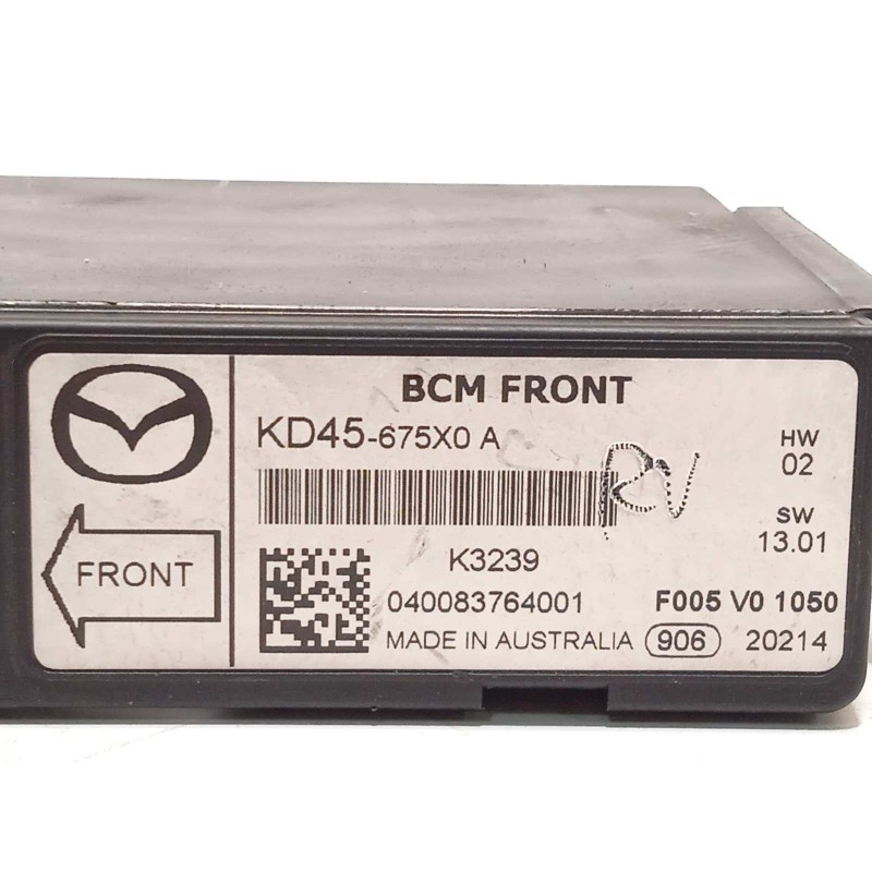 Recambio de modulo electronico para mazda cx-5 2.2 turbodiesel cat referencia OEM IAM KD45675X0A  F005V01050