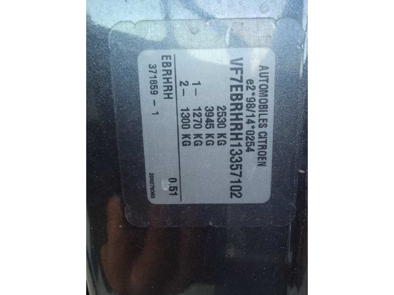 citroën c8 del año 2007