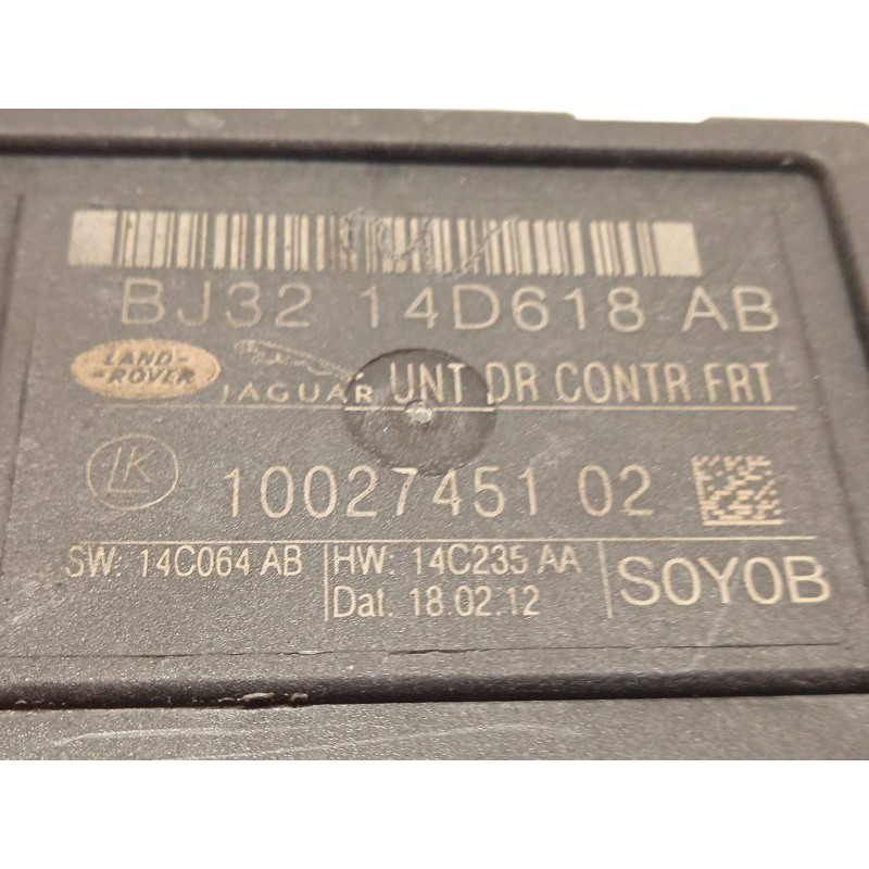 Recambio de centralita confort para land rover evoque 2.2 td4 cat referencia OEM IAM BJ3214D618AB  LR028518