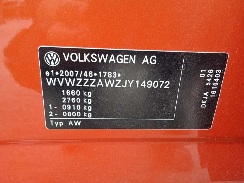 volkswagen polo del año 2018