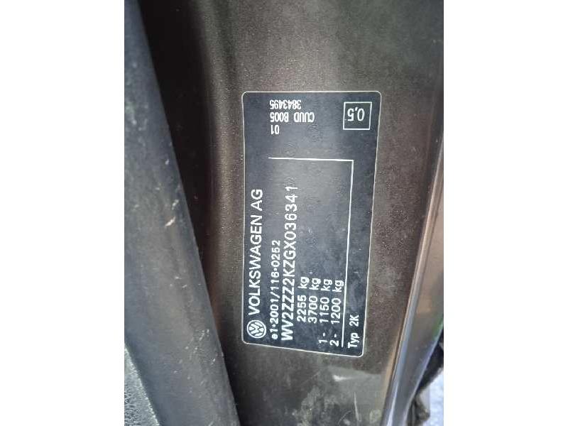 volkswagen caddy furgón/kombi del año 2016