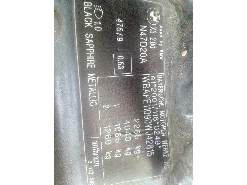 bmw x3 (e83) del año 2008