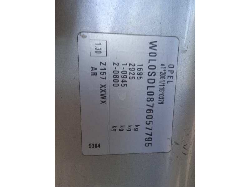 opel corsa d del año 2007