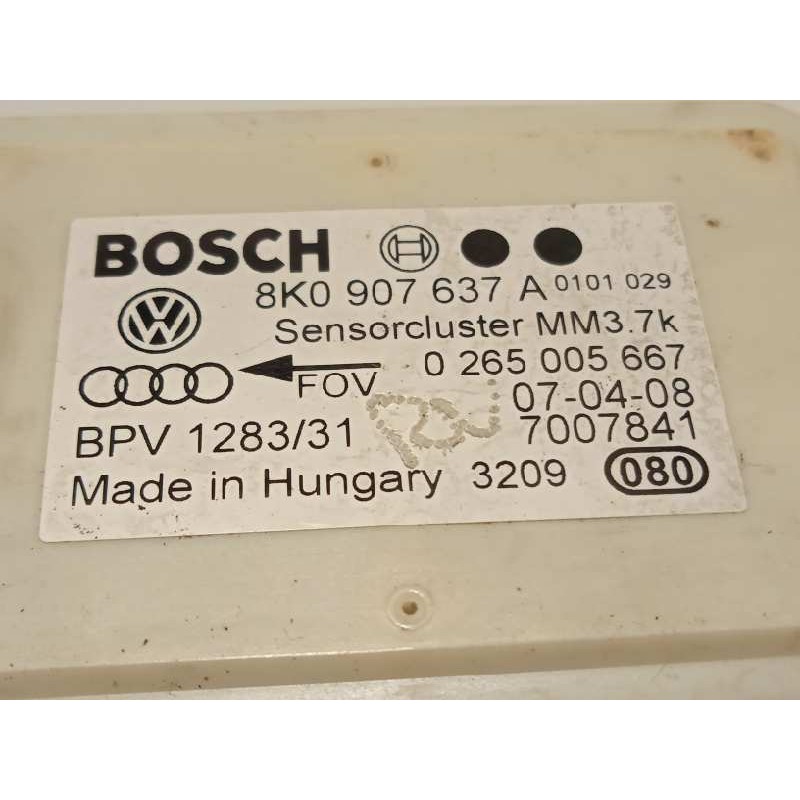 Recambio de centralita esp para audi a4 ber. (b8) básico referencia OEM IAM 8K0907637A  0265005667