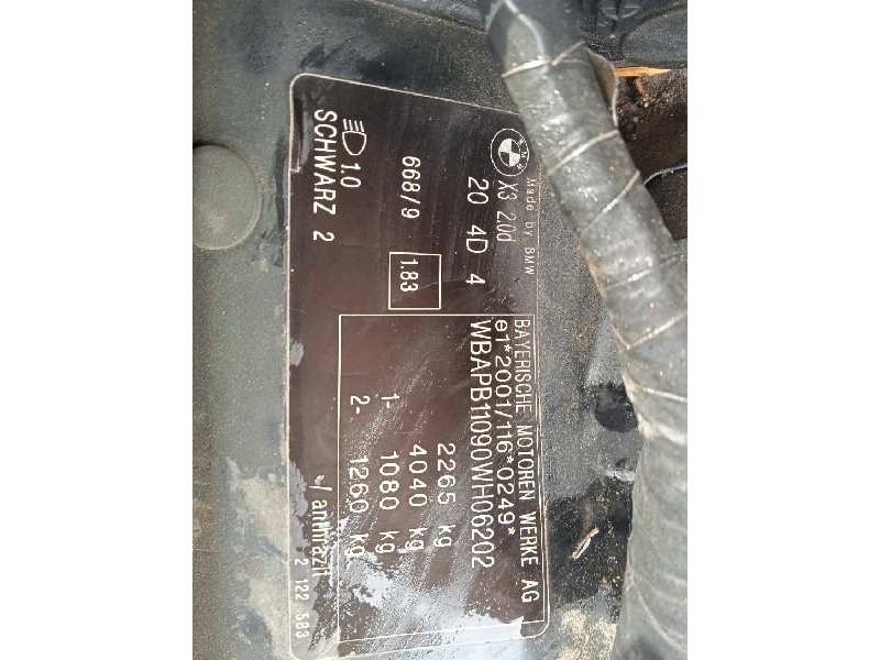 bmw x3 (e83) del año 2006