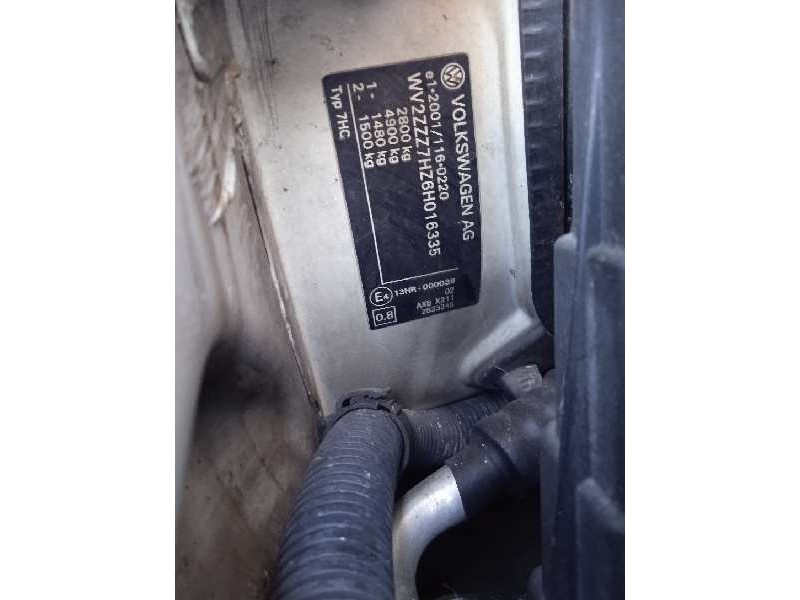 volkswagen t5 transporter/furgoneta del año 2005