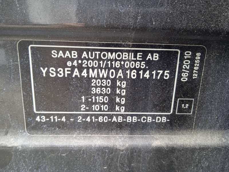 saab 9-3 sport sedán del año 2010