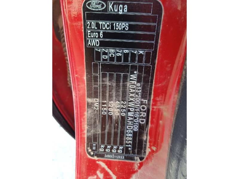 ford kuga (cbs) del año 2017