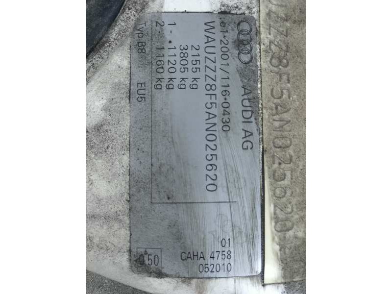 audi a5 cabriolet (8f7) del año 2010