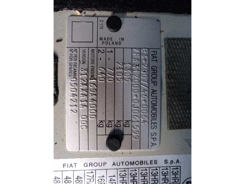 fiat 500 del año 2013