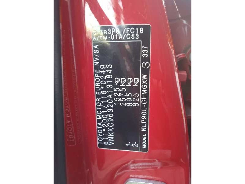 toyota yaris (ksp9/scp9/nlp9) del año 2007