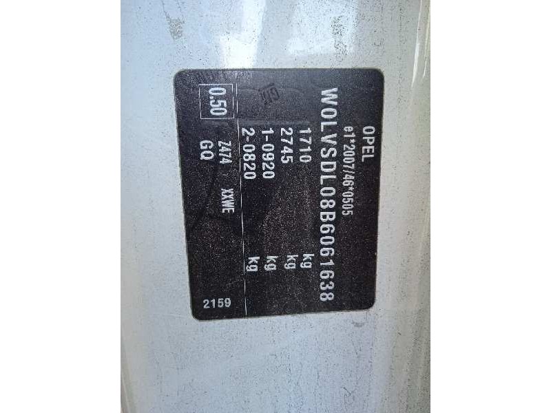 opel corsa d del año 2011