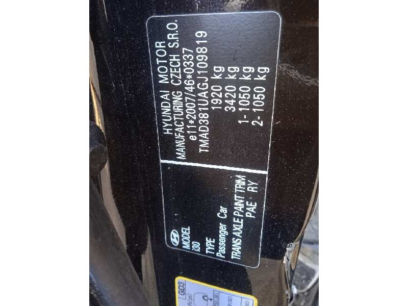 hyundai i30 cw del año 2015