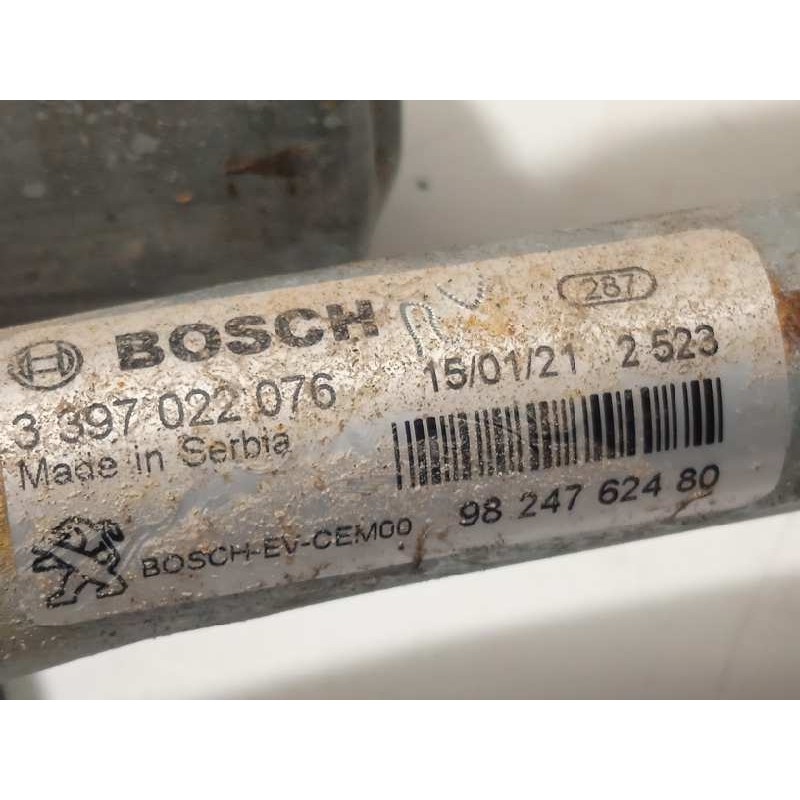 Recambio de motor limpia delantero para peugeot 5008 active referencia OEM IAM 9824762480  3397022076