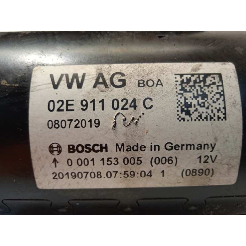 Recambio de motor arranque para volkswagen t6.1 caravelle (sh) referencia OEM IAM 02E911024C  0001153005