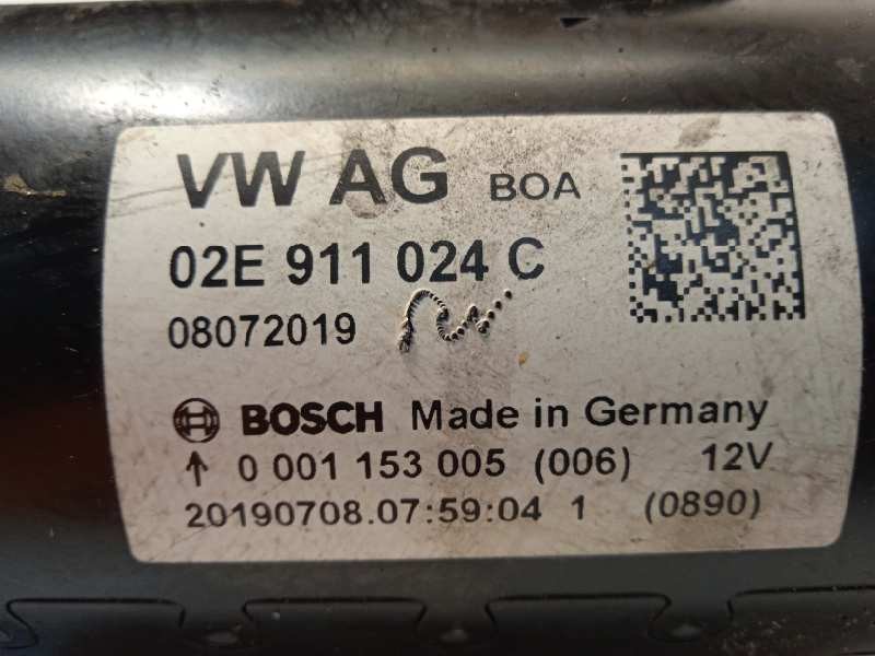 Recambio de motor arranque para volkswagen t6.1 caravelle (sh) referencia OEM IAM 02E911024C  0001153005