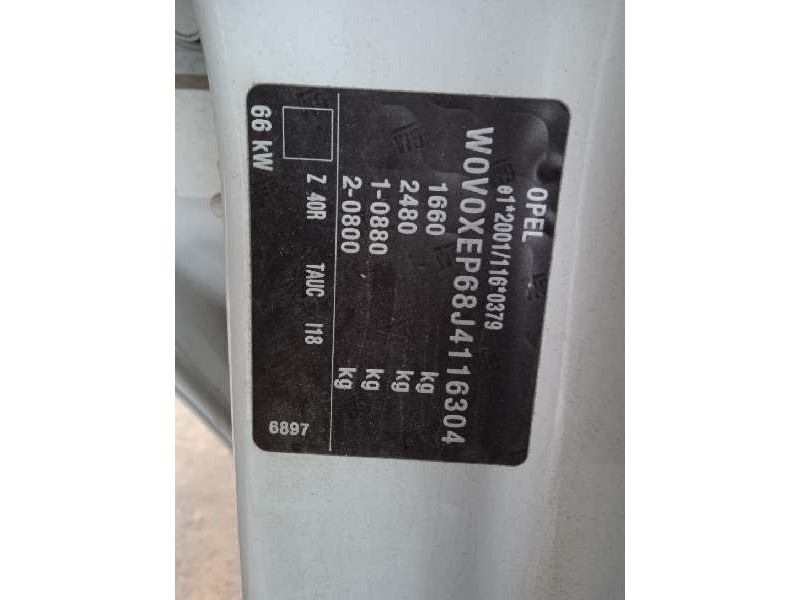 opel corsa e del año 2018