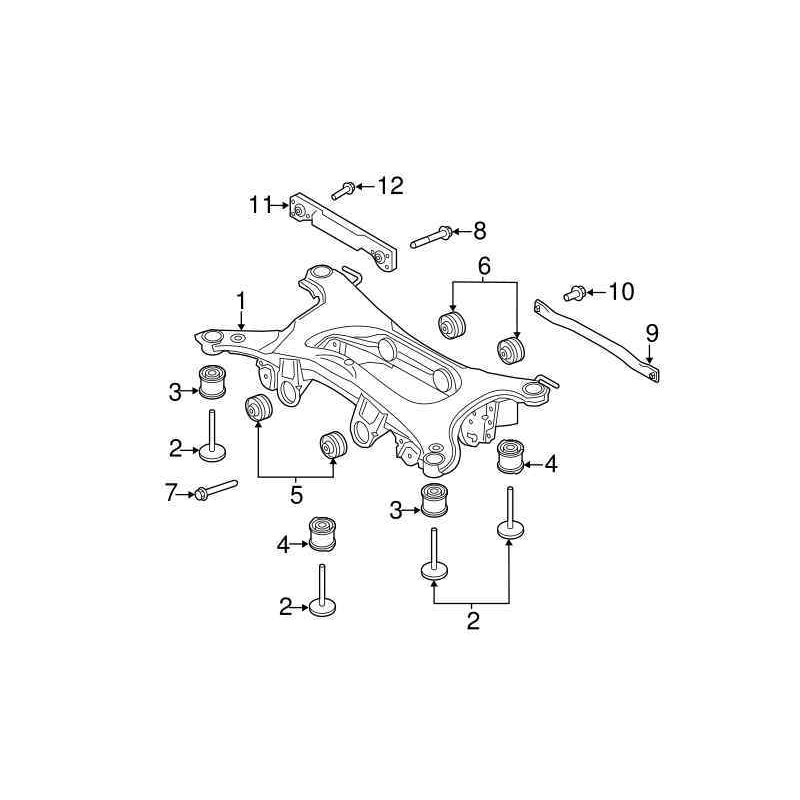 Recambio de puente trasero para land rover evoque hse referencia OEM IAM LR096550  