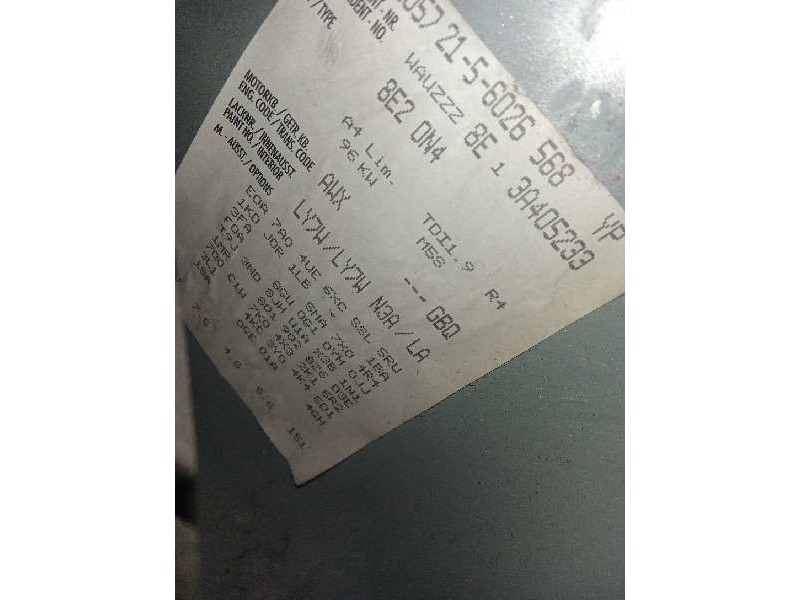 audi a4 berlina (8e) del año 2003