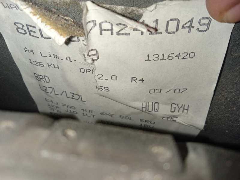 audi a4 berlina (8e) del año 2007