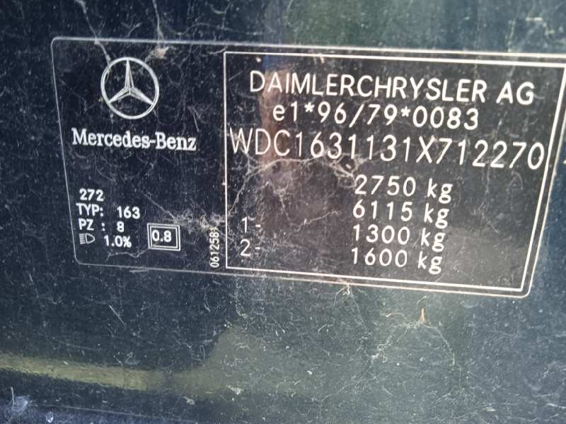 mercedes-benz clase m (w163) del año 2000