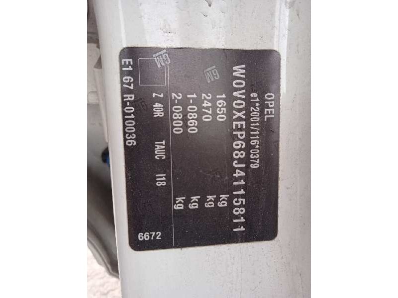 opel corsa e del año 2017