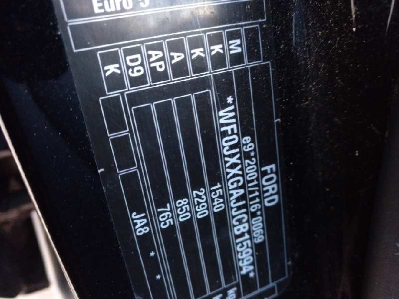 ford fiesta (cb1) del año 2012