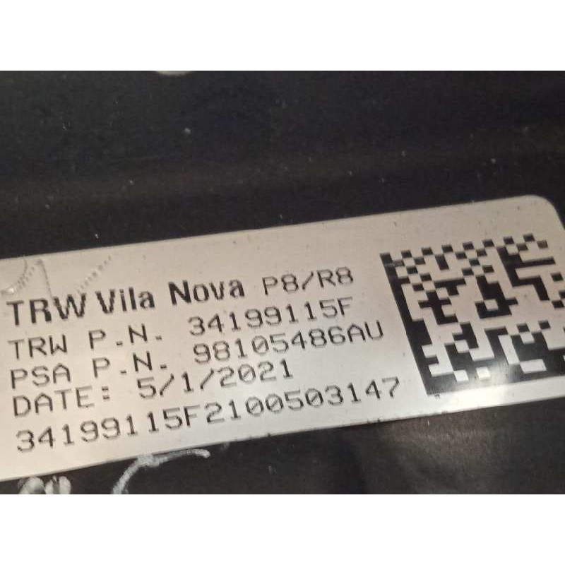 Recambio de volante para peugeot 5008 active referencia OEM IAM 98105486AU  