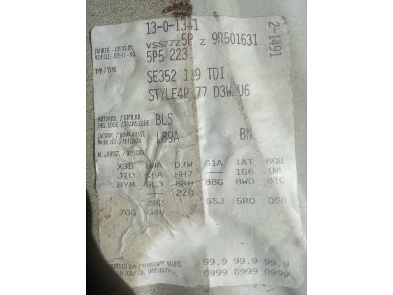 seat altea xl (5p5) del año 2009