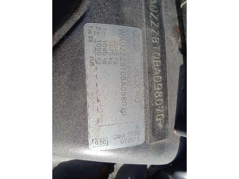 audi a5 sportback (8t) del año 2011