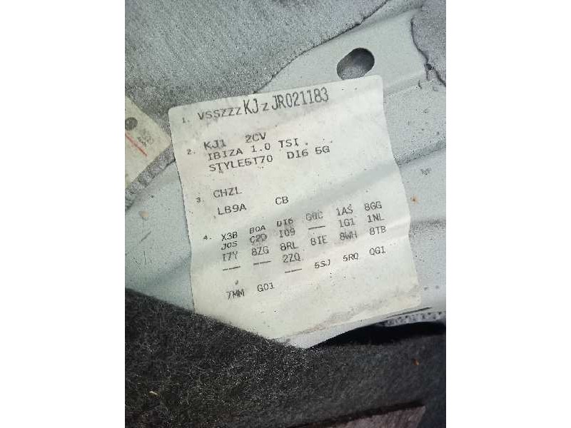 seat ibiza (kj1) del año 2017