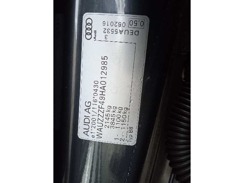 audi a4 avant (8w5) del año 2016