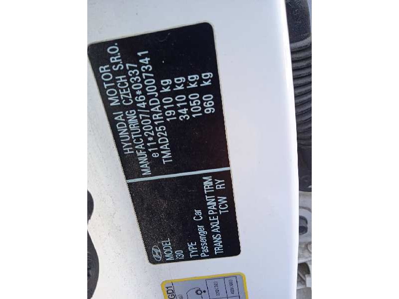 hyundai i30 (gd) del año 2012