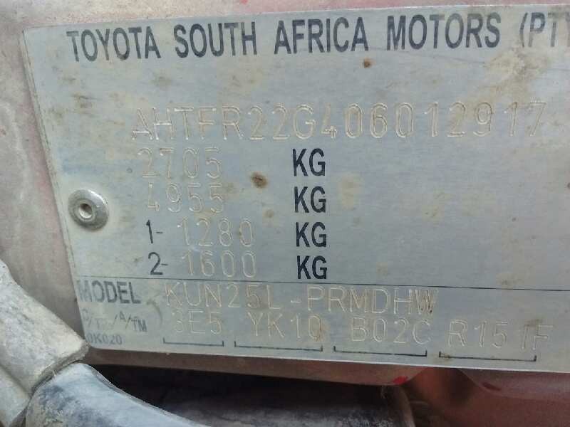 toyota hilux (kun) del año 2008