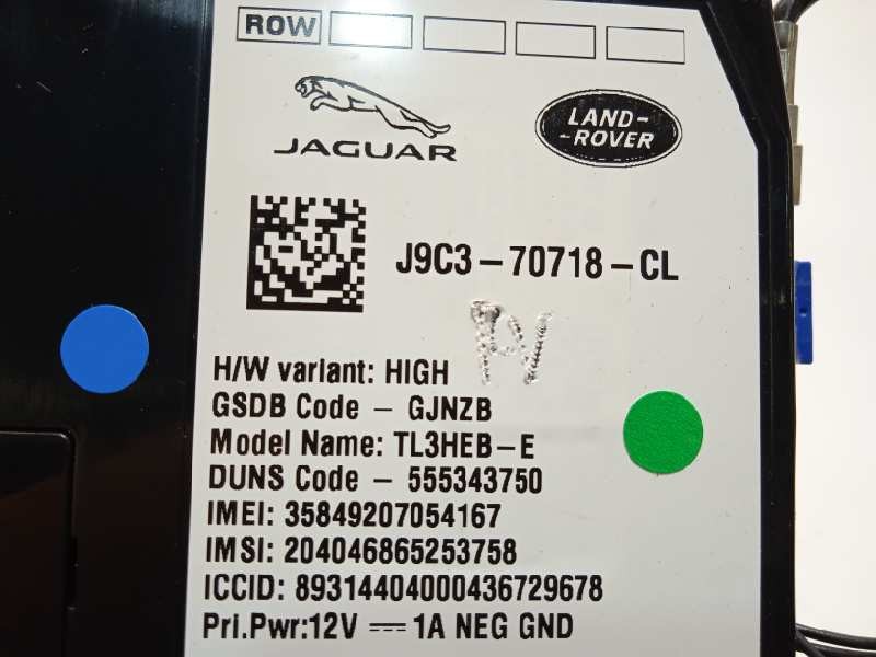 Recambio de modulo electronico para land rover discovery sport hse referencia OEM IAM J9C370718CL  LR096632