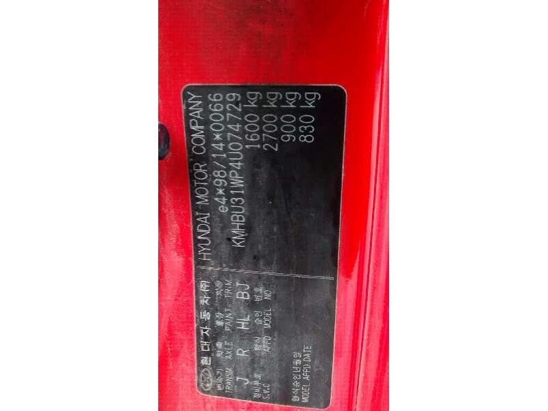 hyundai getz (tb) del año 2004