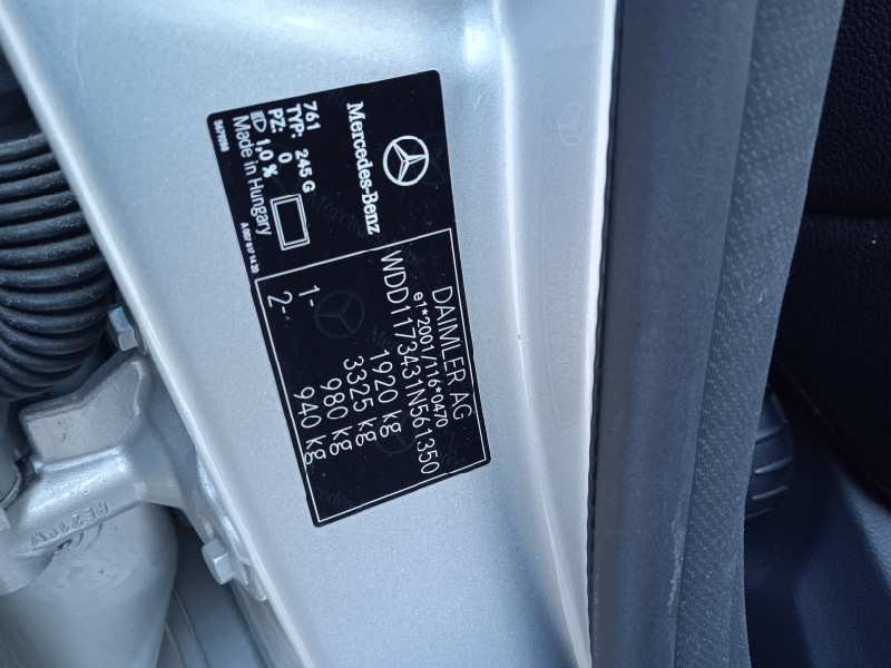 mercedes-benz clase cla (w117) del año 2017