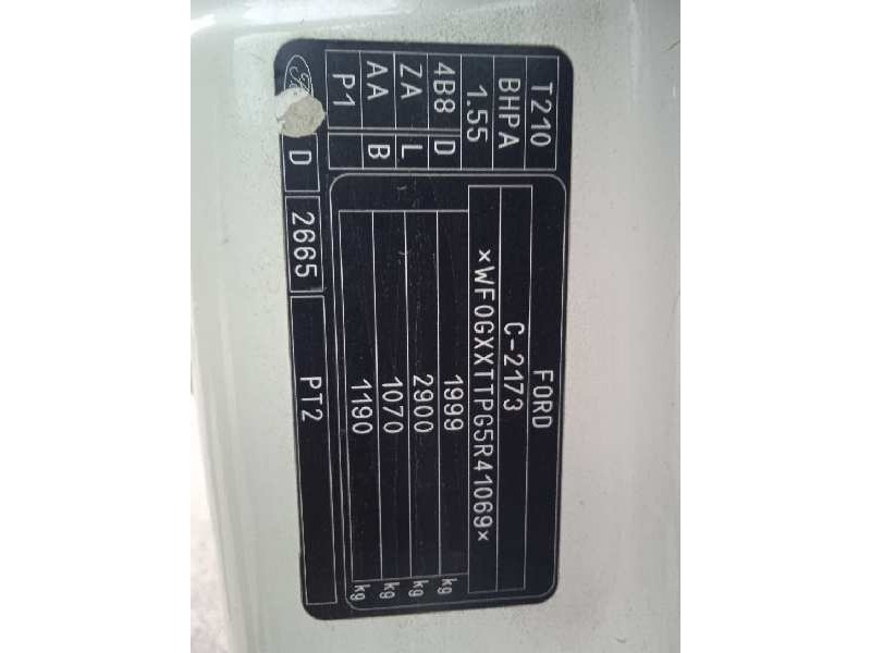 ford transit connect (tc7) del año 2005