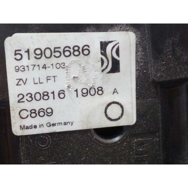 Recambio de cerradura puerta delantera izquierda para fiat punto (199) easy referencia OEM IAM 51905686  