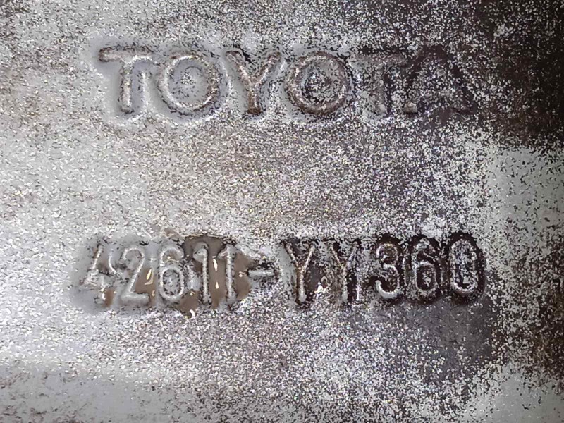 Recambio de llanta para toyota aygo (kgb/wnb) 1.0 cat referencia OEM IAM 42611YY360  