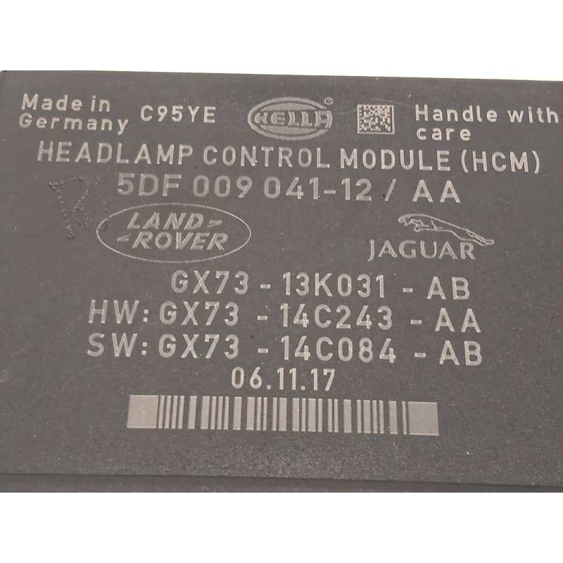 Recambio de centralita luces para land rover discovery sport hse referencia OEM IAM GX7313K031AB GX7314C243AA LR079613