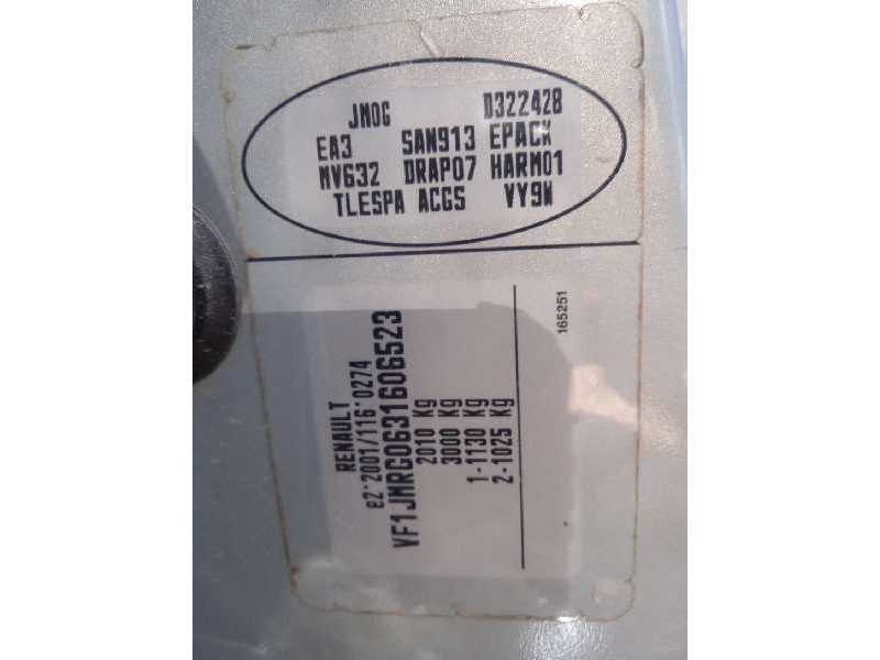 renault scenic ii del año 2004