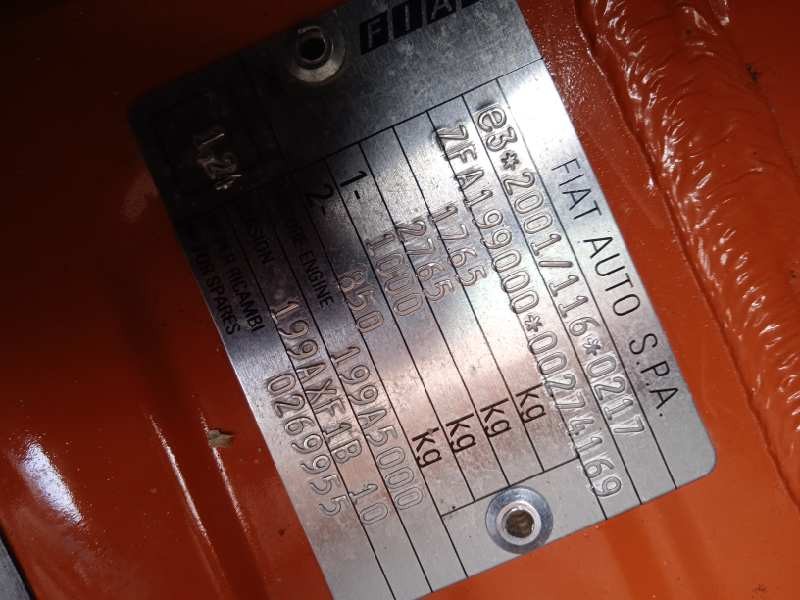 fiat grande punto (199) del año 2007