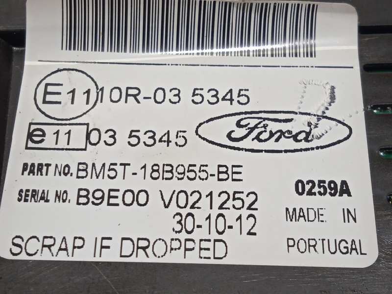 Recambio de pantalla multifuncion para ford c-max trend referencia OEM IAM BM5T18B955BE  2014481