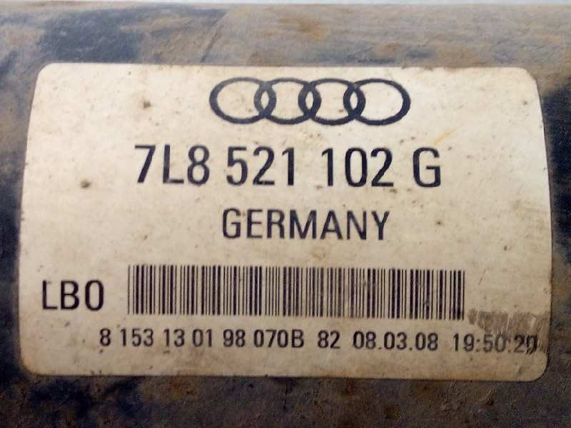 Recambio de transmision central para audi q7 (4l) 3.0 tdi v6 advance quattro (176kw) referencia OEM IAM 7L8521102G  